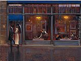 Fifth Avenue Cafe I by Brent Lynch